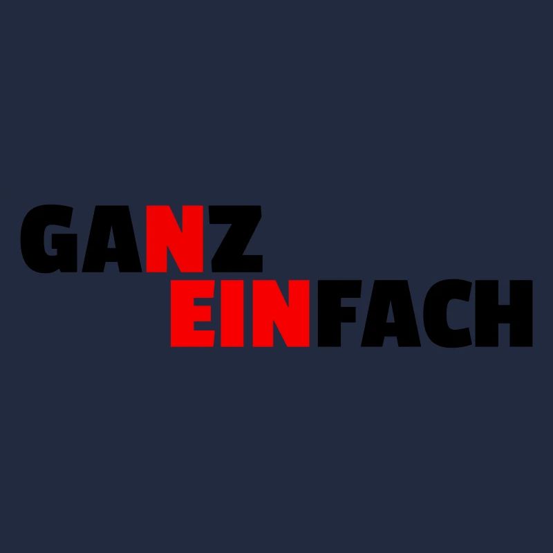 GANZ EINFACH NEIN