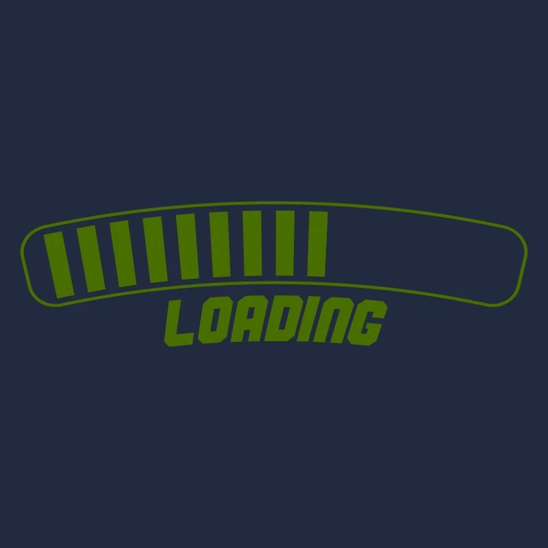 Retro Loading Screen Green