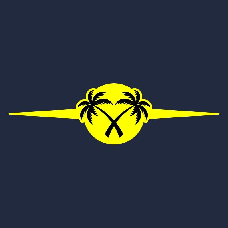 Palmen Strand Symbol