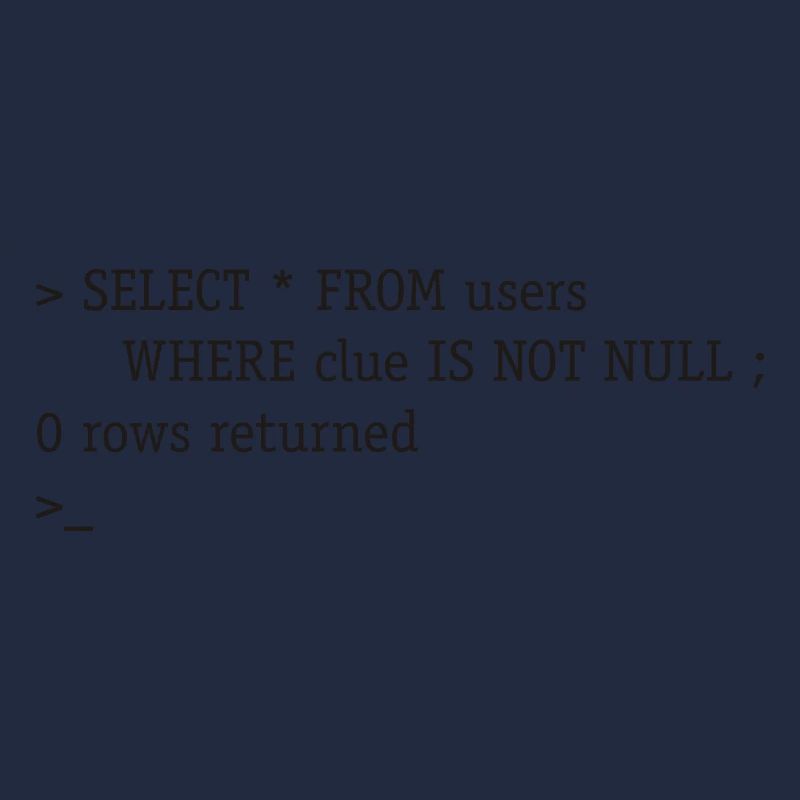 SQL No Clue