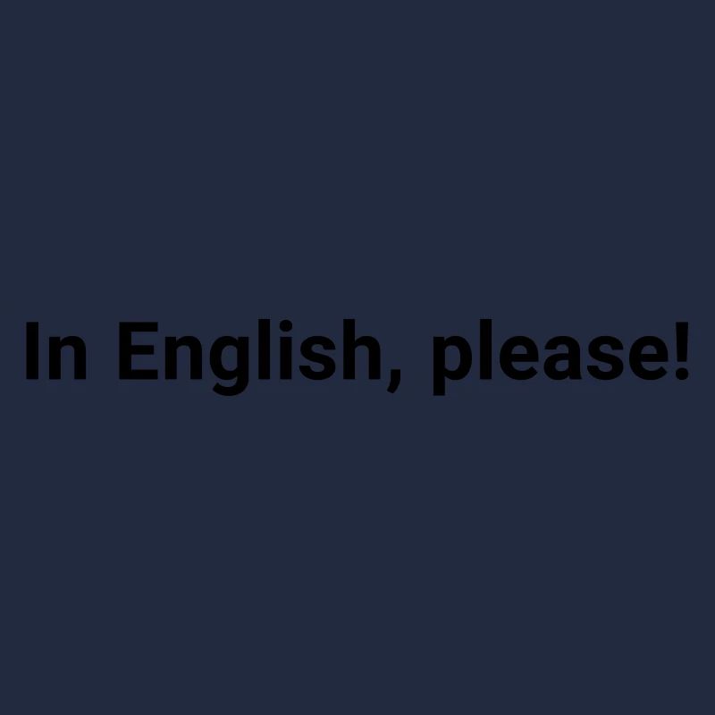 en anglais