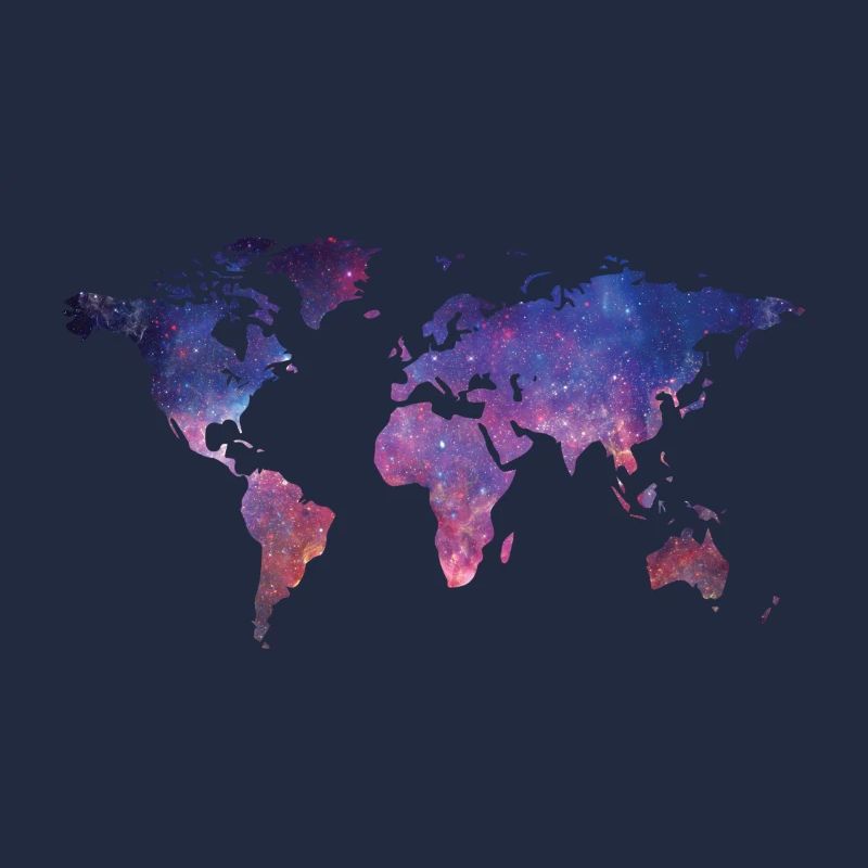 World Gift Continents Map
