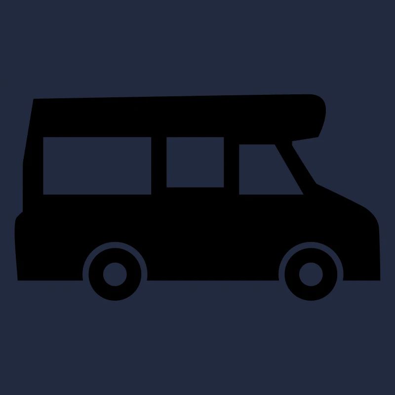 Icône du design logo caravane