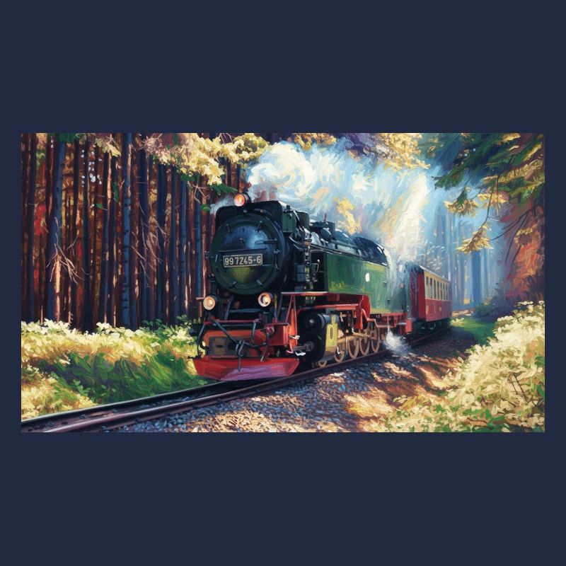 Brocken Wald Dampf