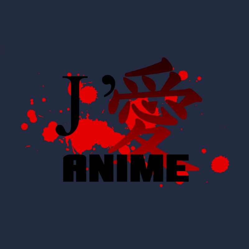 j'aime anime - japonais