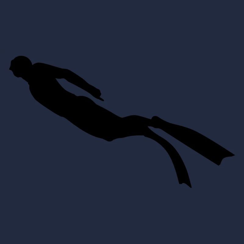 Diver freediving 2