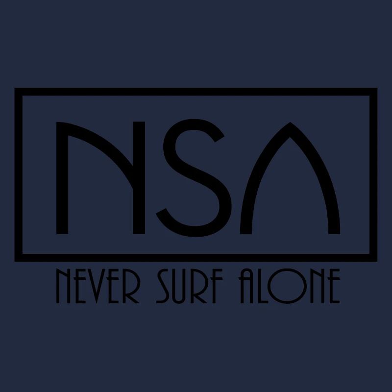 never surf alone