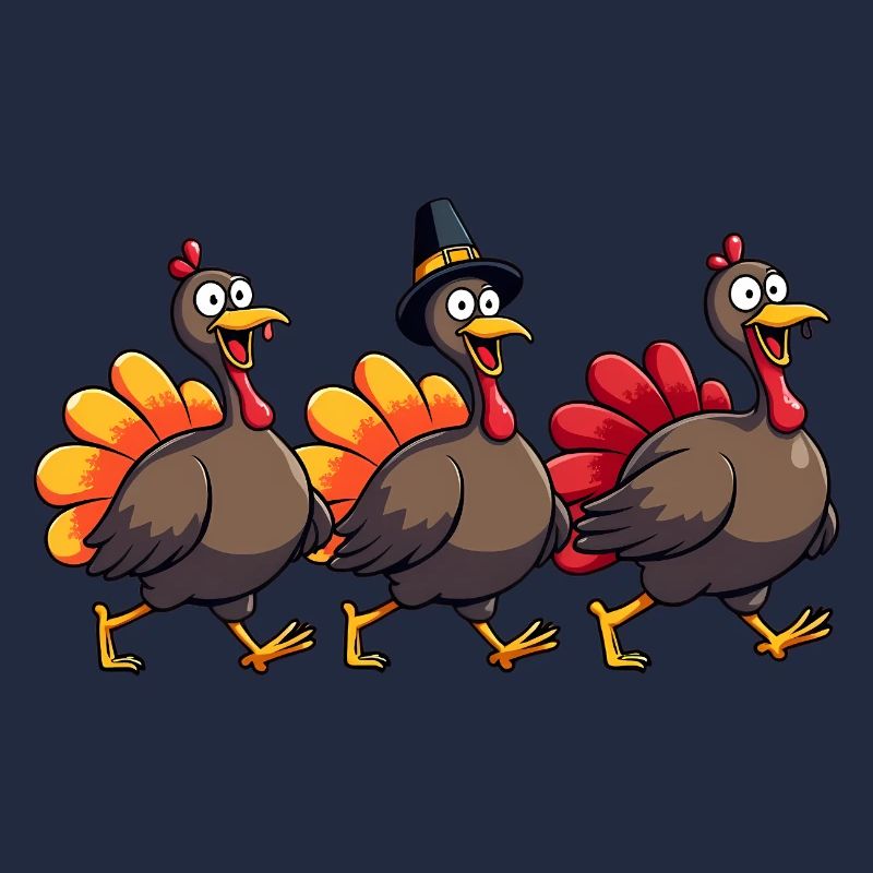 Bébé dinde de Thanksgiving