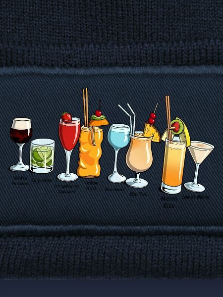 Bunte Cocktailvielfalt Tropenbar