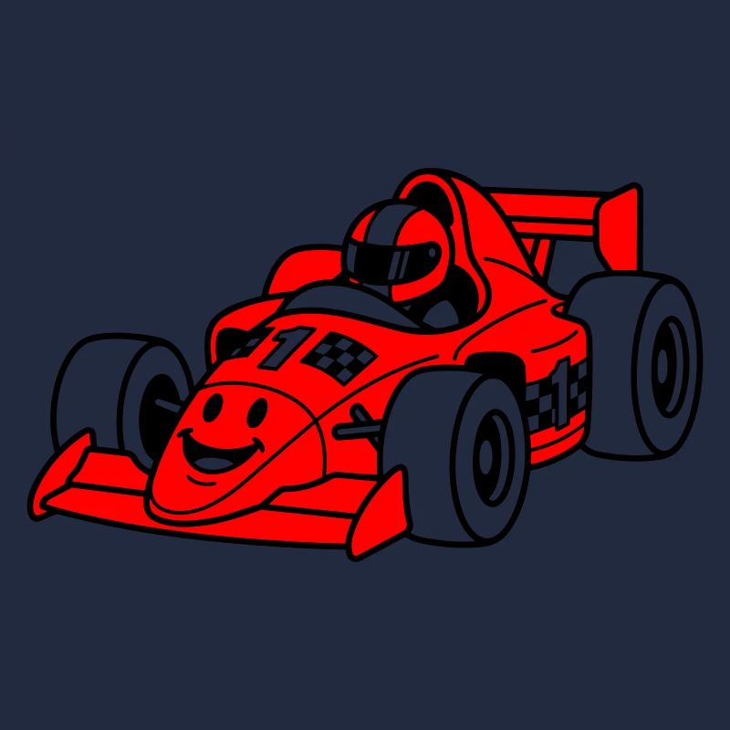 Racing Car Child