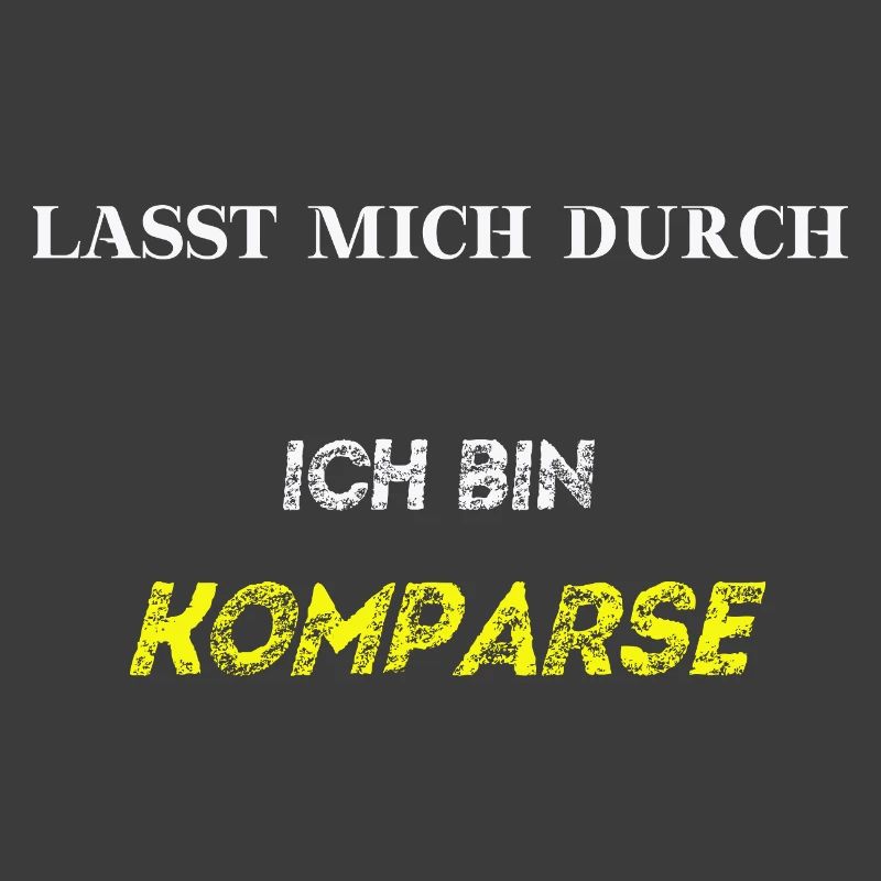 Lasst mich durch, ich bin Komparse! Geschenkidee