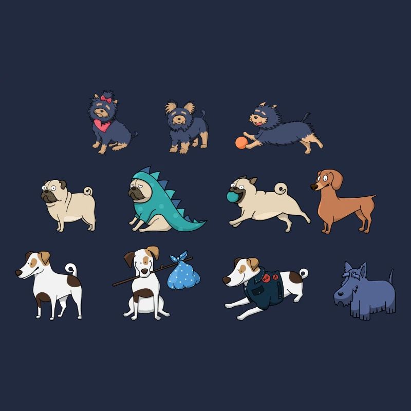 Süße Hunde