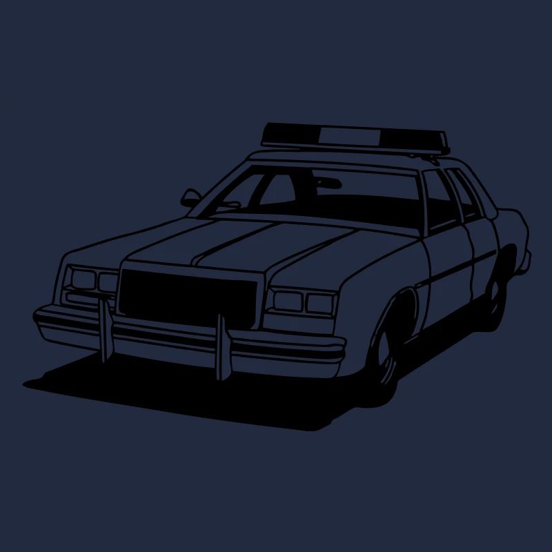 Police Car Retro