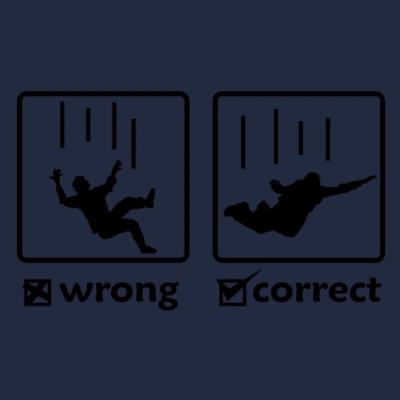 SKY DIVING - correct/wrong