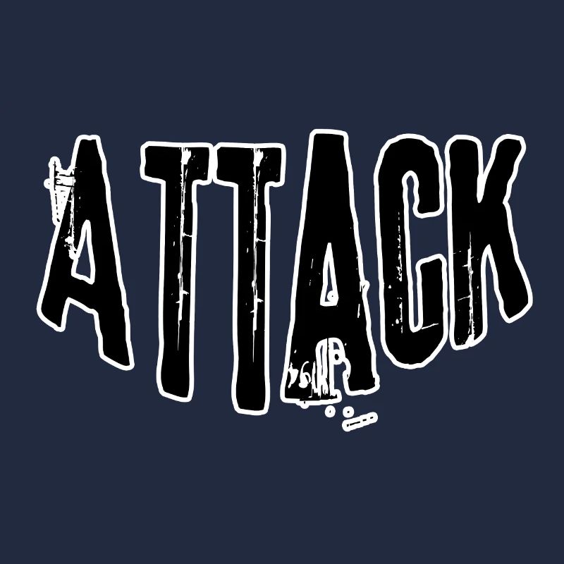 Lettrage Assault Grunge