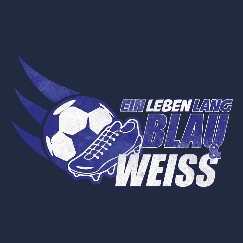 Blau & Weiss ein Leben Lang Geschenkidee