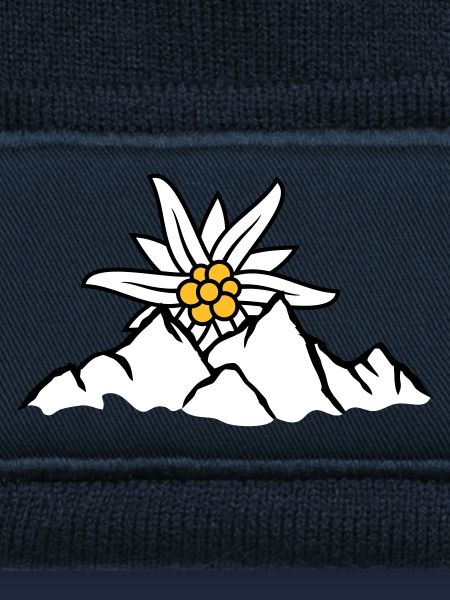 Sun mountain flower Edelweiss