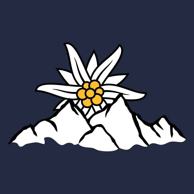 Sonne Bergblume Edelweiss