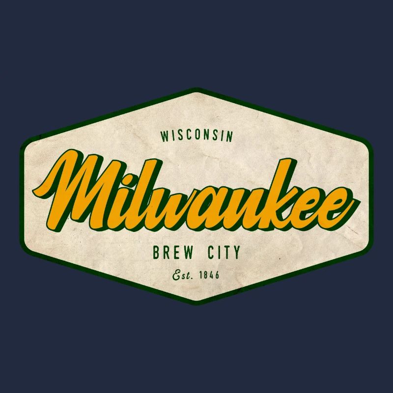 Milwaukee Retro Bierzeichen