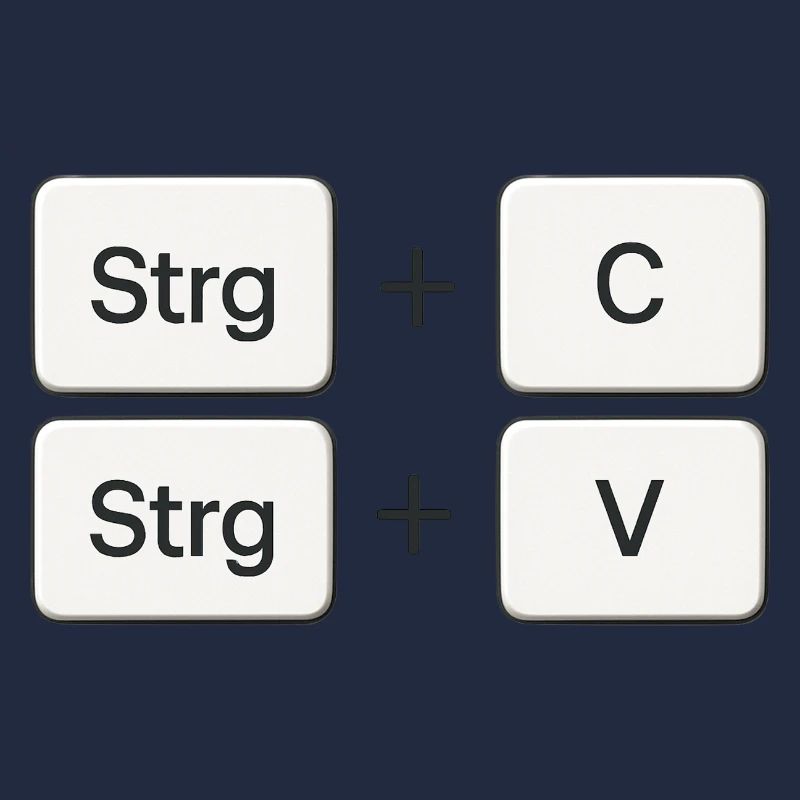 Kopieren + Einfügen | Copy + Paste