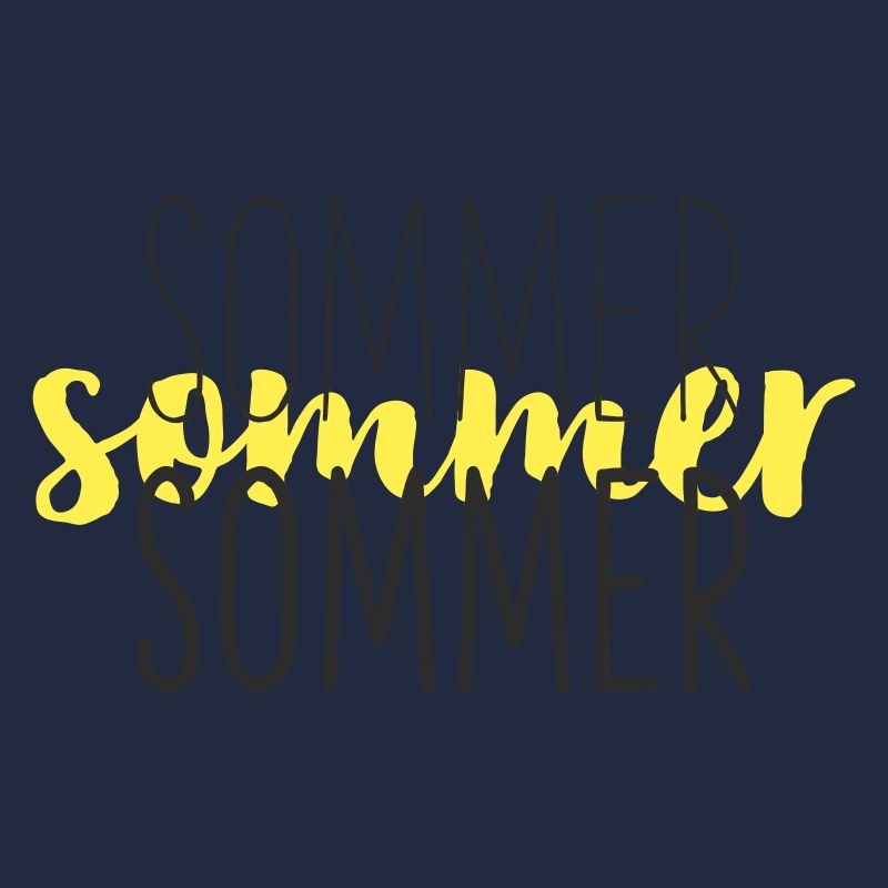 Sommer Gelb Schwarz