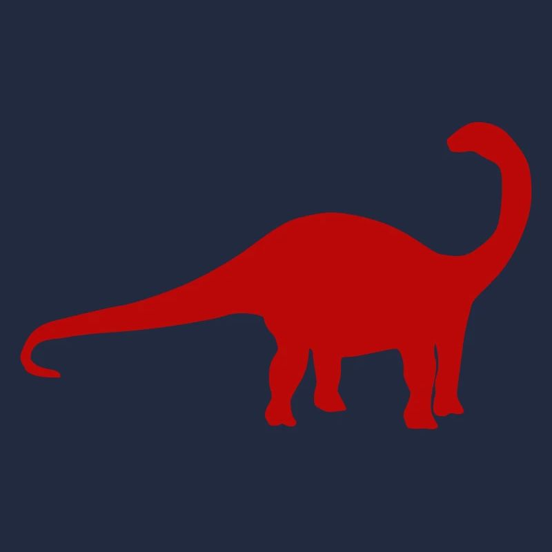 Brontosaurus Silhouette
