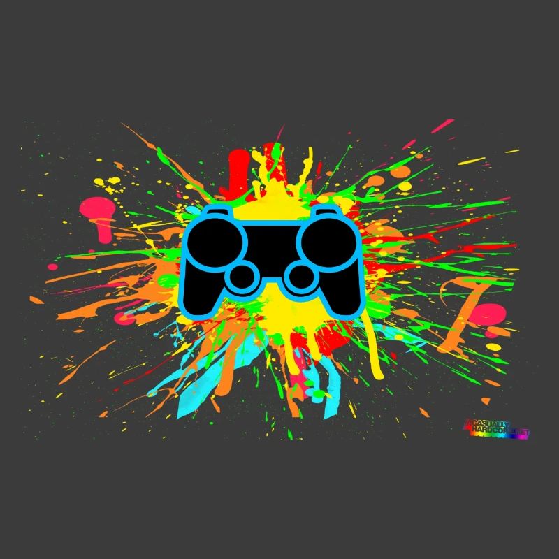 Controller-Splatter-Gamer
