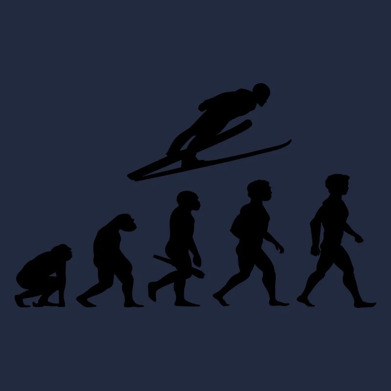 Evolution Ski long jump ski flying ski jumping