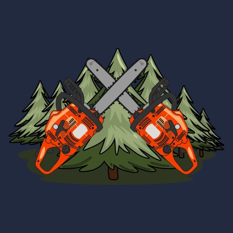 Kettensägen-Wald