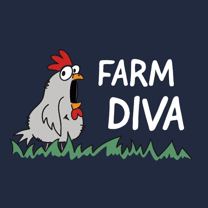 Poule Diva de la Ferme