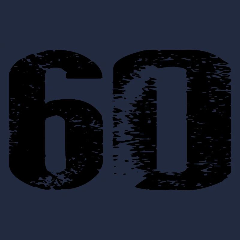 60 Zahl Trikot