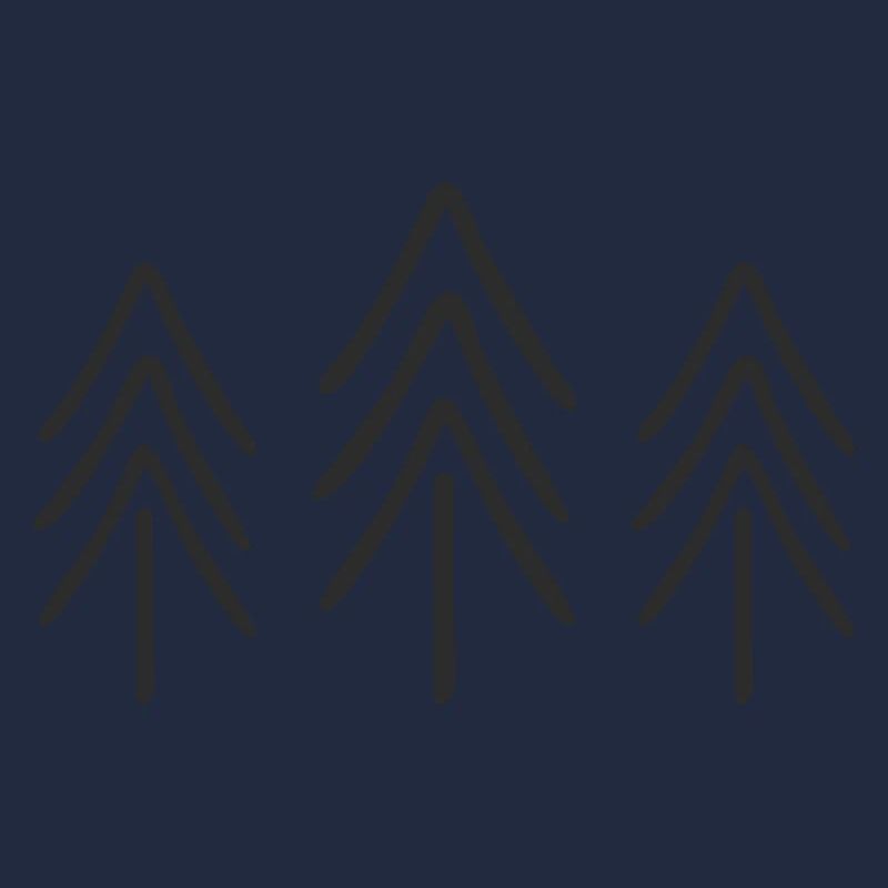 Fir Trees Silhouettes Pattern