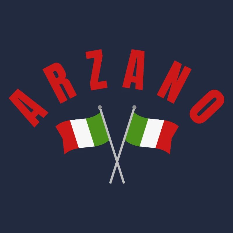Drapeaux italiens d’Arzano