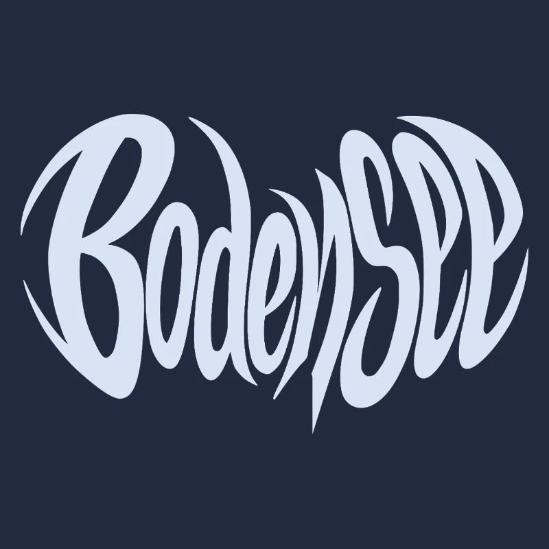 Lake Constance lettering