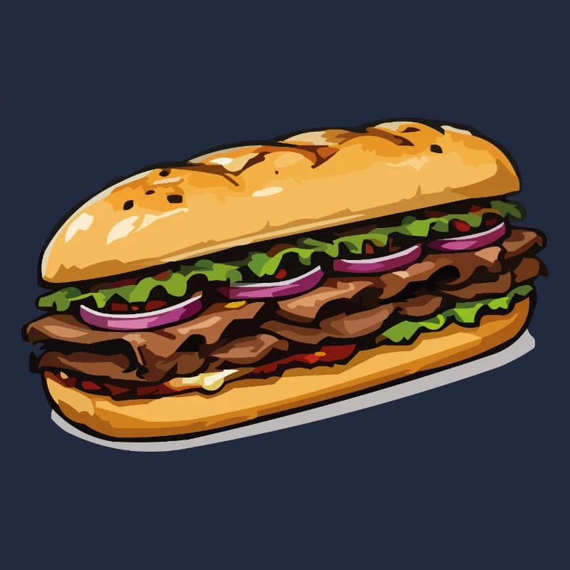 Sandwich Illustration