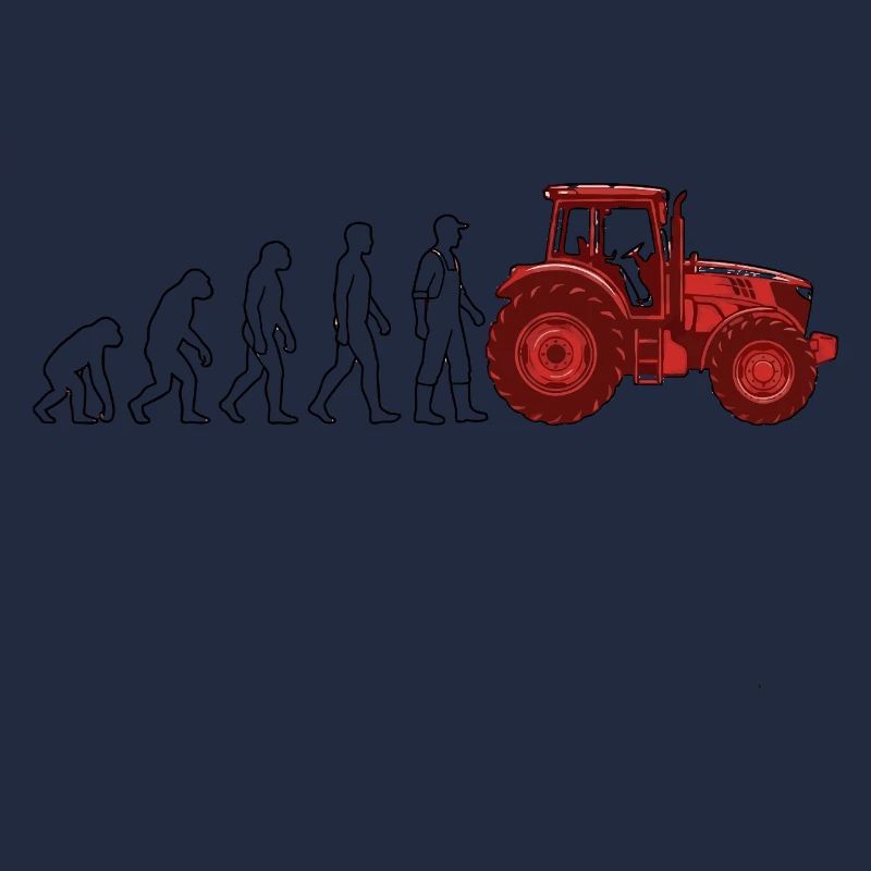 Evolution Farmer Farmer Tractor