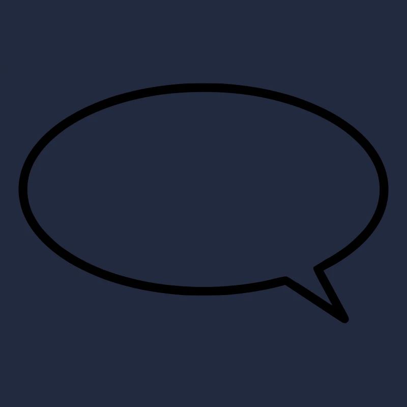 Speech Bubble (Round)