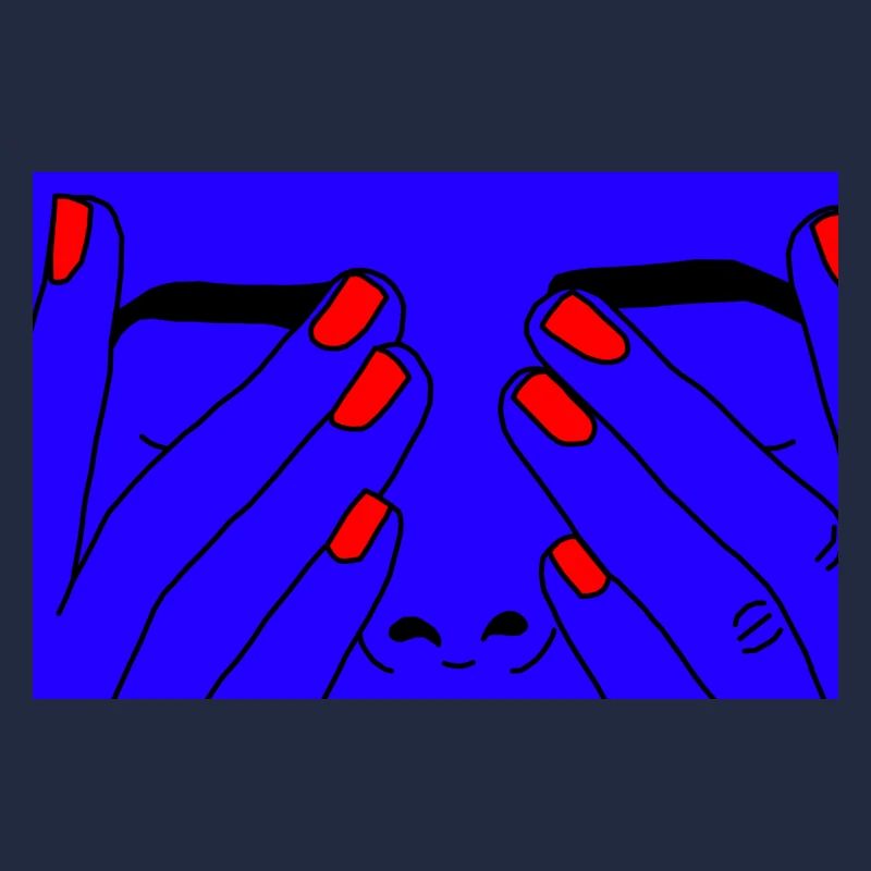 Face blue