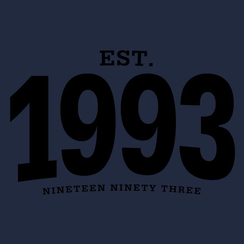 EST. 1993 Nineteen Ninety Three