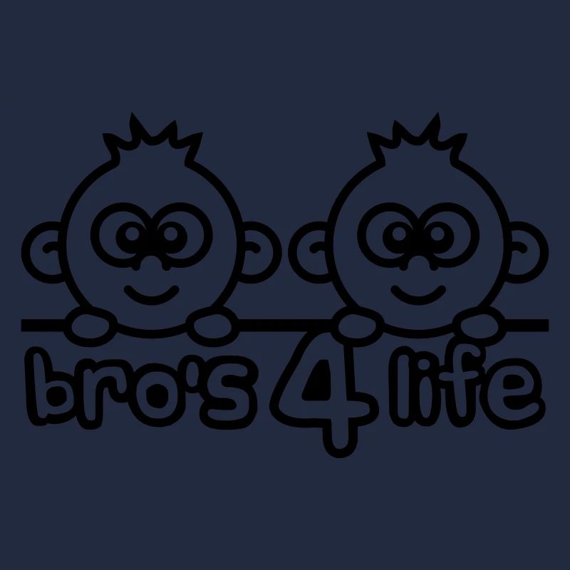 Bros 4 Life Comic Design