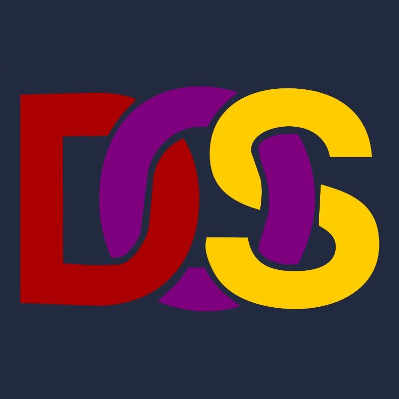 Retro MS DOS Logo