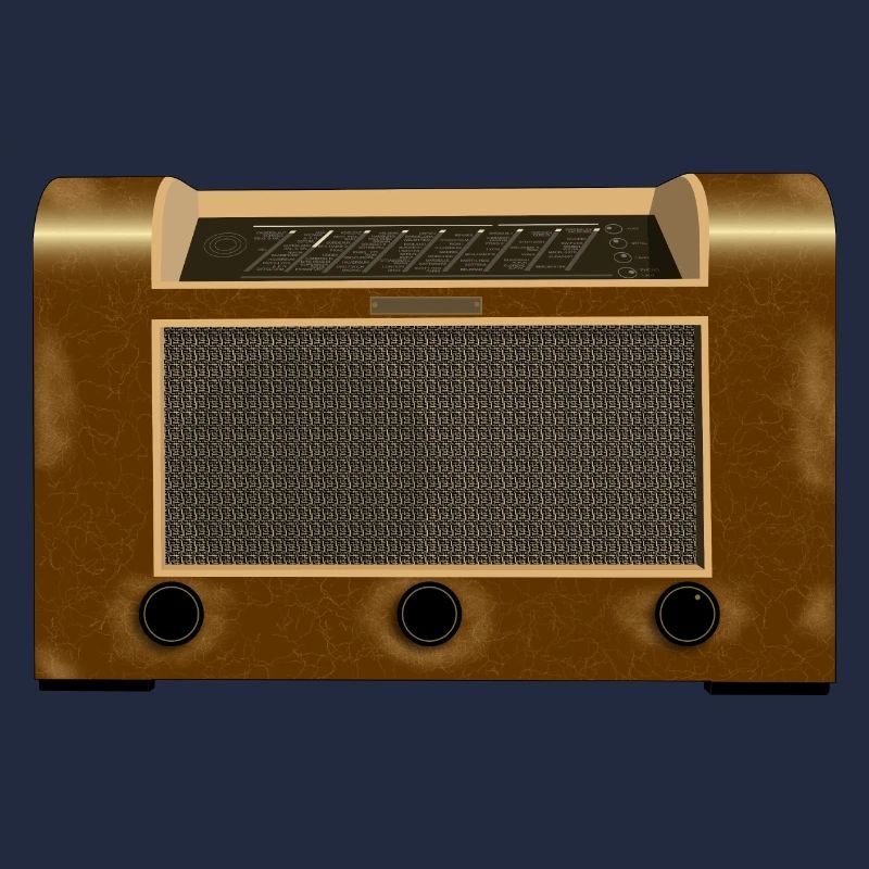altes Röhrenradio - gebraucht