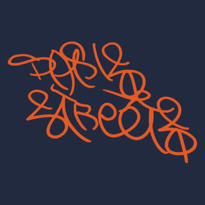 Oranges Pariser Graffiti