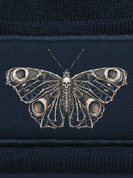 Gotischer Skelett-Schmetterling