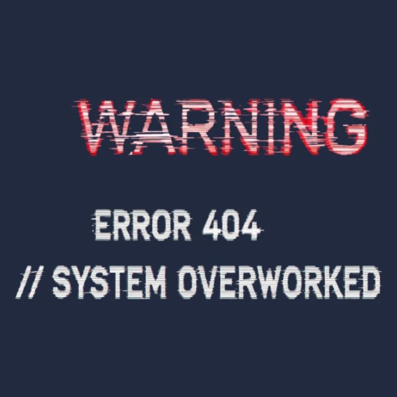 Fehlerwarnung – Systemfehler 404