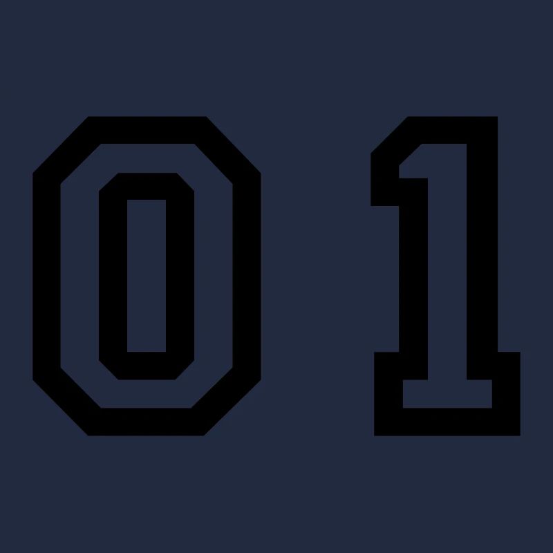 Nummer - 01 - zero one