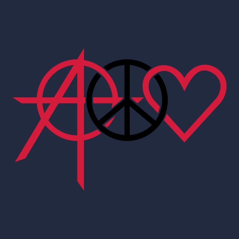 anarchy peace love (2c)