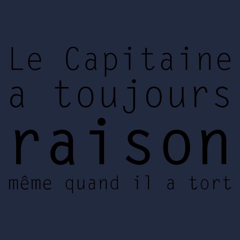 le capitaine