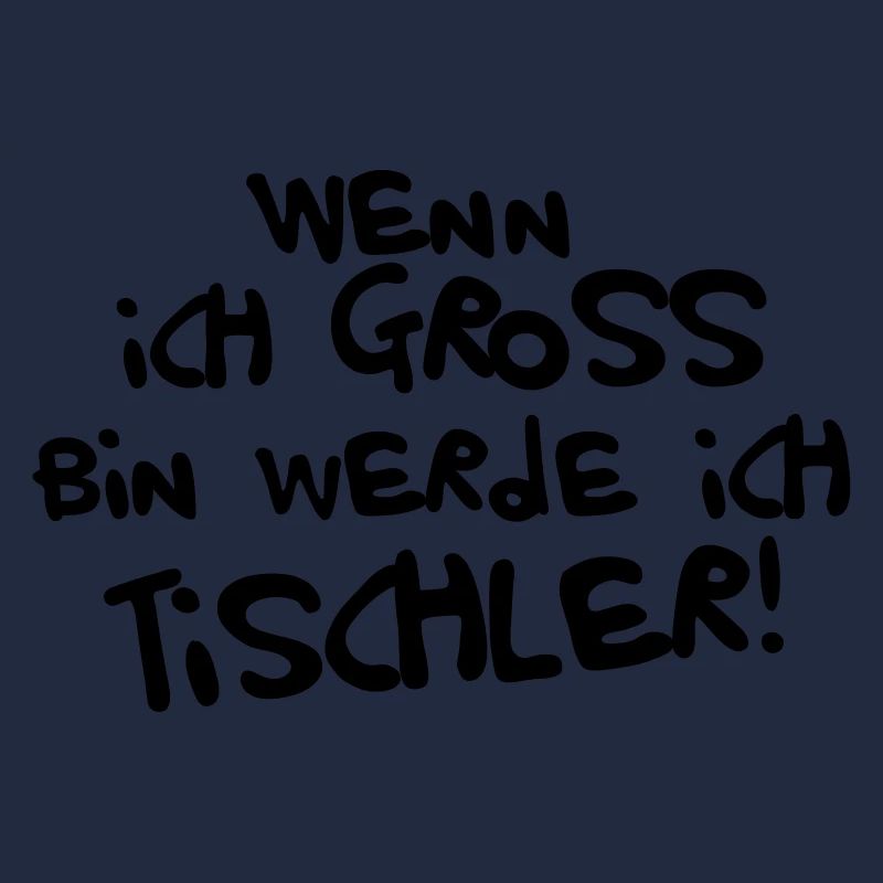 Ich werde Tischler