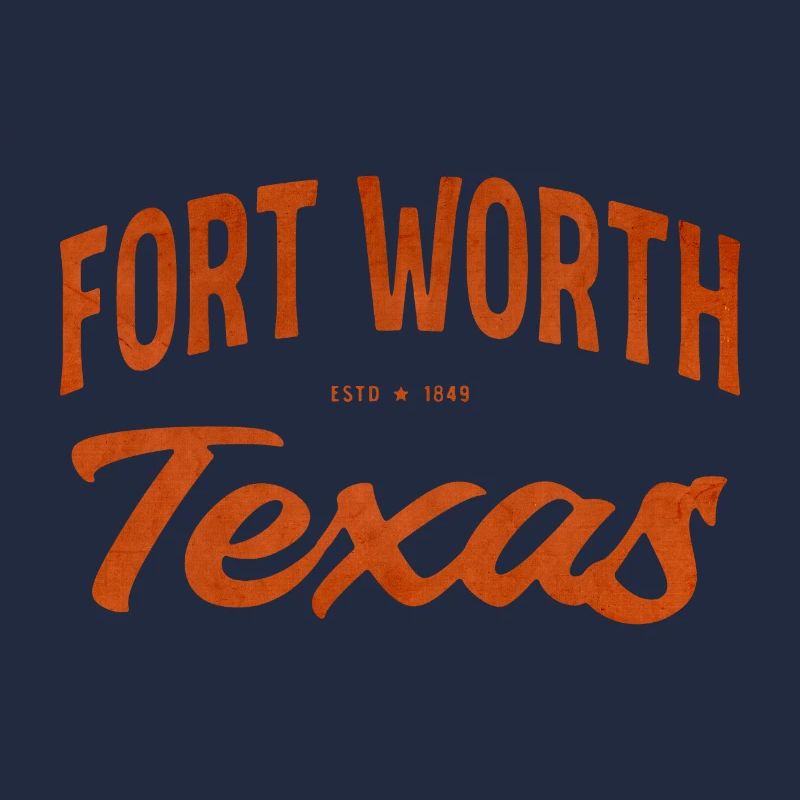 Fort Worth Texas Script